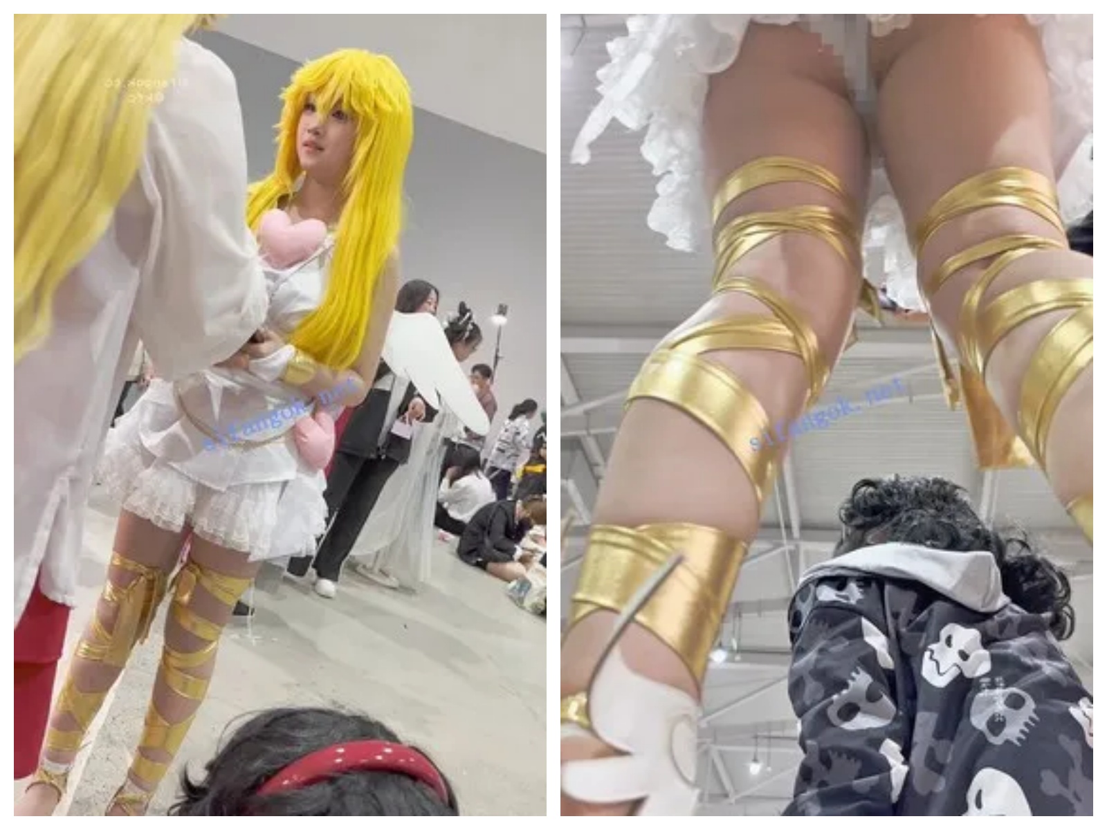 【永久专享】【KFC】萌妹COSER喜欢翘屁股·放好相机妹子果然上钩贴着内内CD【1V】【1.57G】