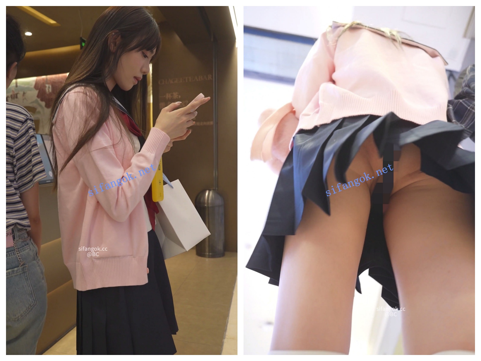 【永久专享】(BC-SSS-102)外纯内骚jk商场买跳蛋..窄内阴唇侧露毛没刮干净【1V】【1.09G】