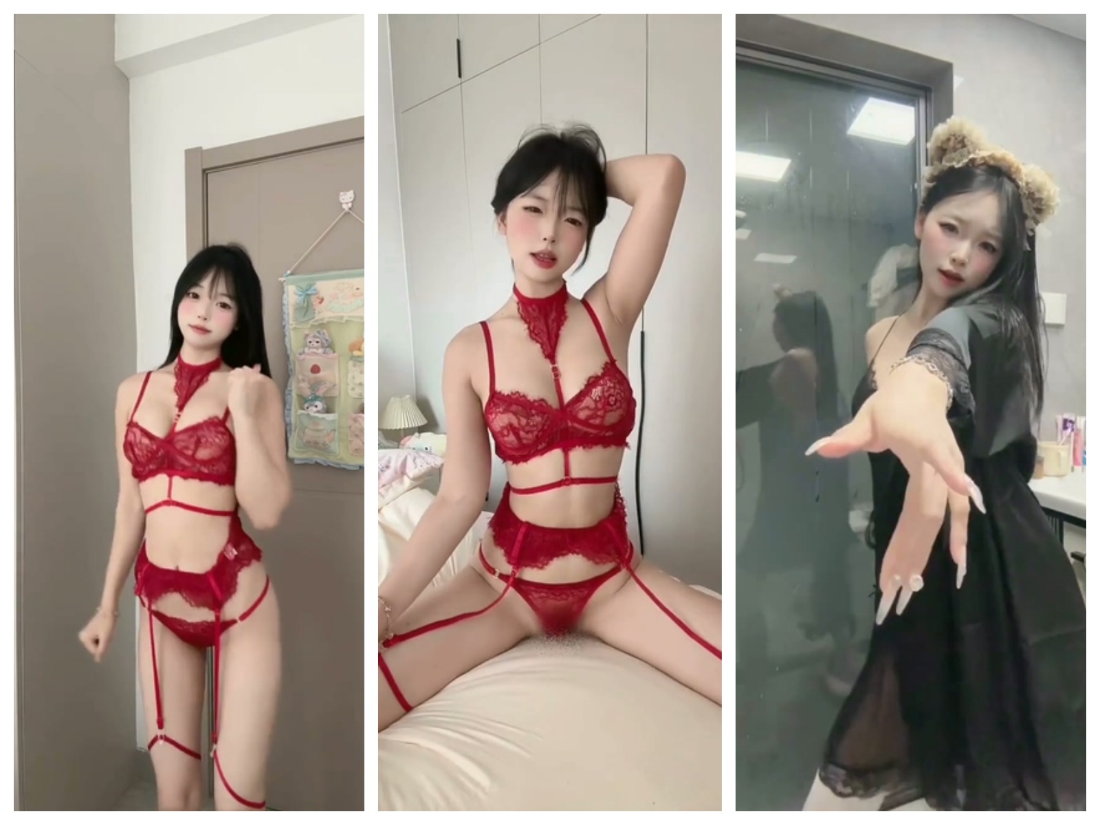 抖音 站在原地告白02uiii 抖音 无水印收藏版合集【10V】【59.8M】