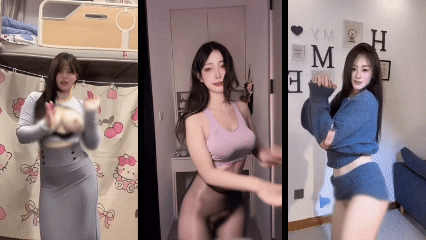 新晋AI大神原创 万象网红裸舞 动感丝滑变装卡点动感裸舞-2【44V】【916M】