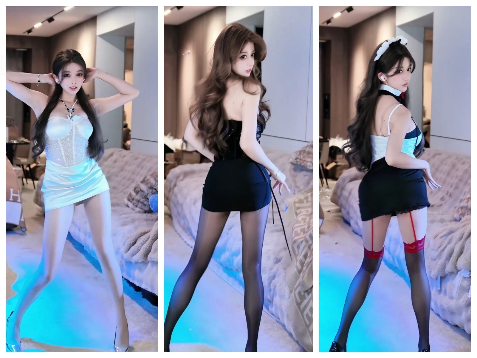 【B站】过期米线线喵 顶流网红主播 COS热舞9V【9V】【1.01G】