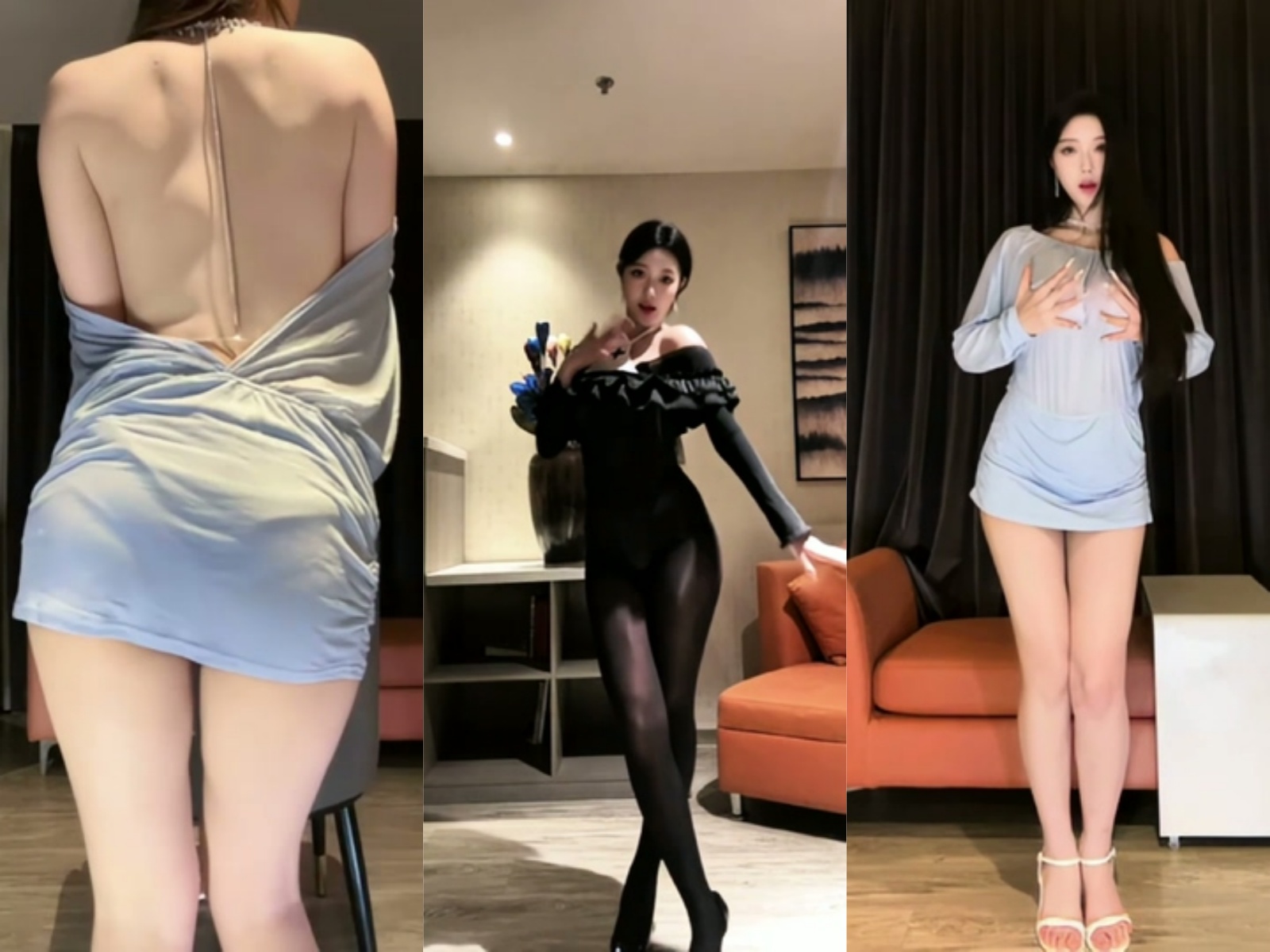 抖音圈圈吖 情趣大尺度骚舞 无水收藏版【5V】【1.31G】