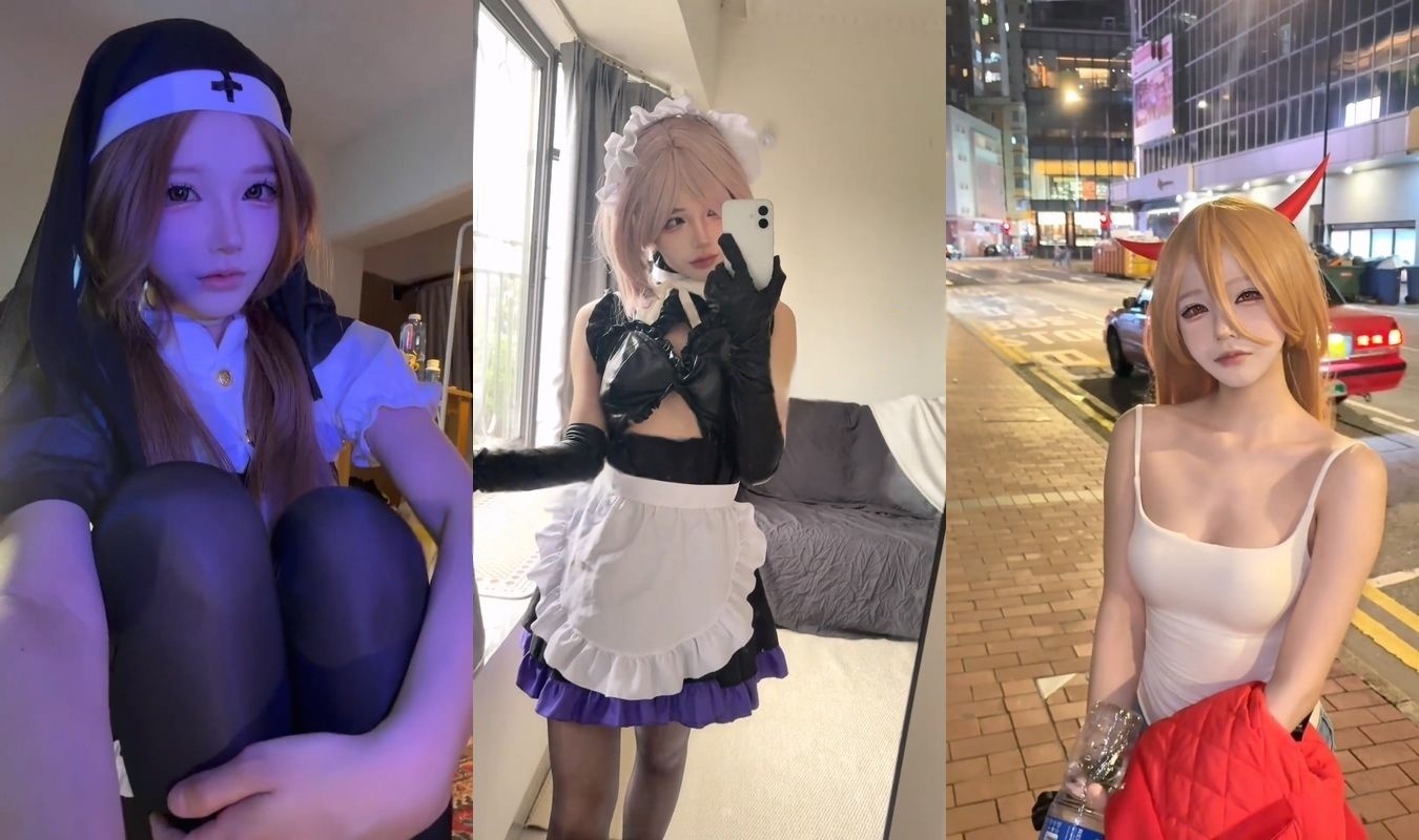 抖音推特卡哇伊软妹-Duvet 520高价道具自慰口交大尺度福利【12V64P】【169M】