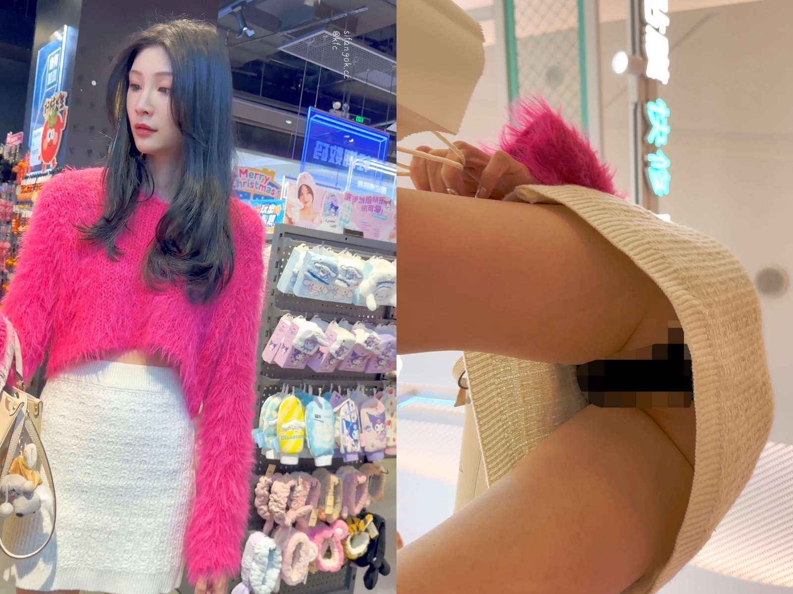 【永久专享】【KFC】身材极品的美女·包臀裙黑内·路过大哥都回头看一眼【1V】【442M】