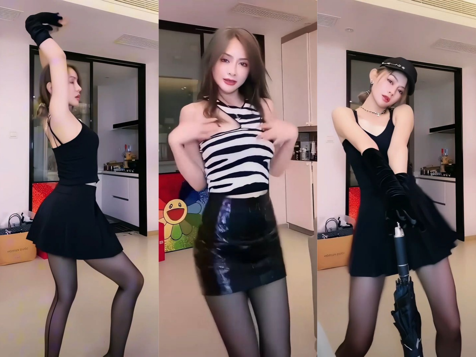 【抖音】伊瑟拉 太古里街拍一姐 直播千元点舞 稀缺资源【4V】【472M】