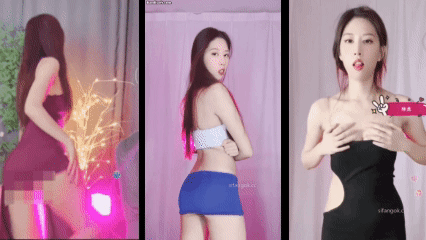 【BIGO 小鲸鱼】完美身材女神 大尺度骚舞 丁字裤露毛露逼【14V】【571M】