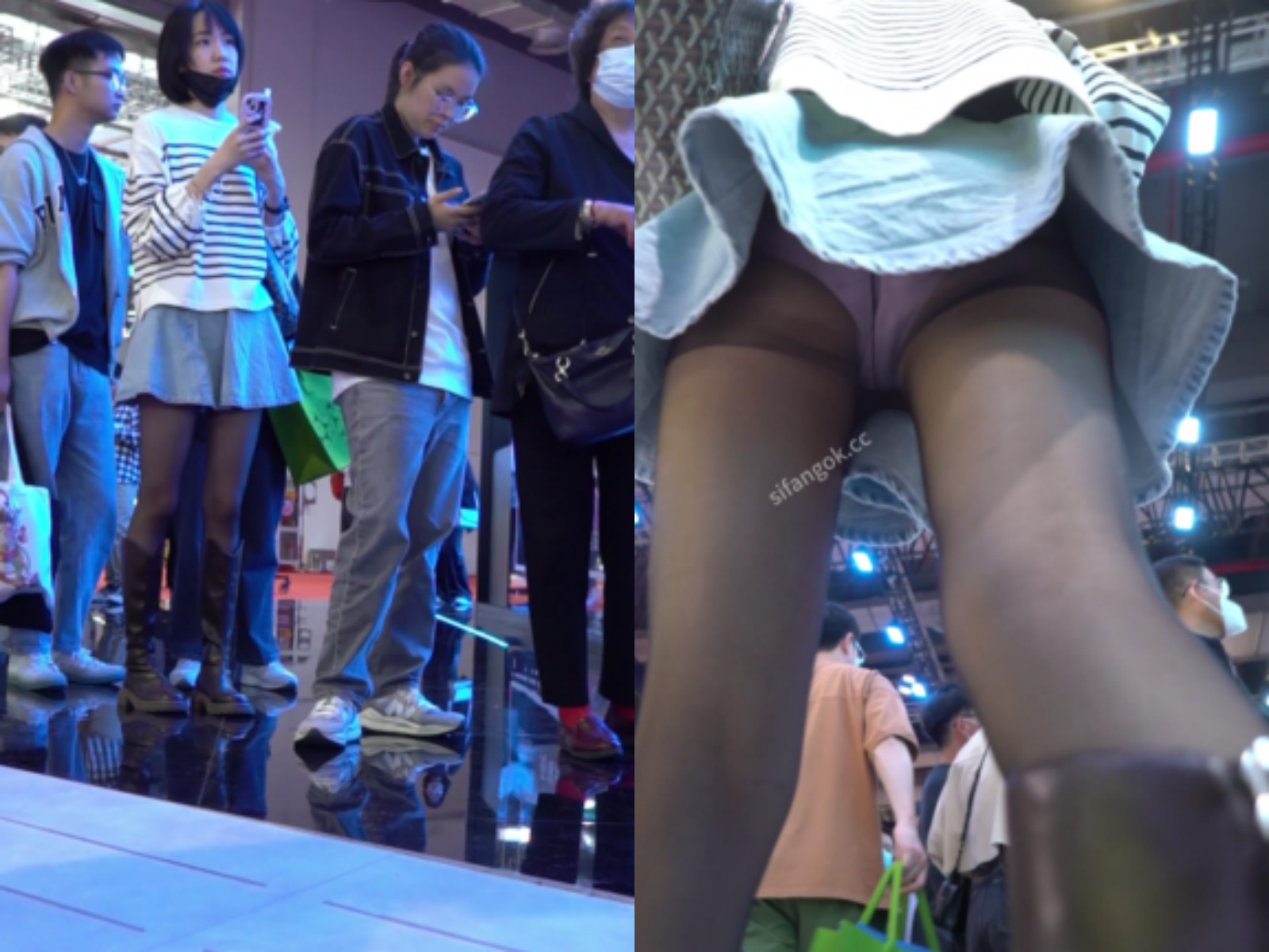 【WaltzCD】华尔兹2023系列之46短裙黑丝粉内【1V】【456M】