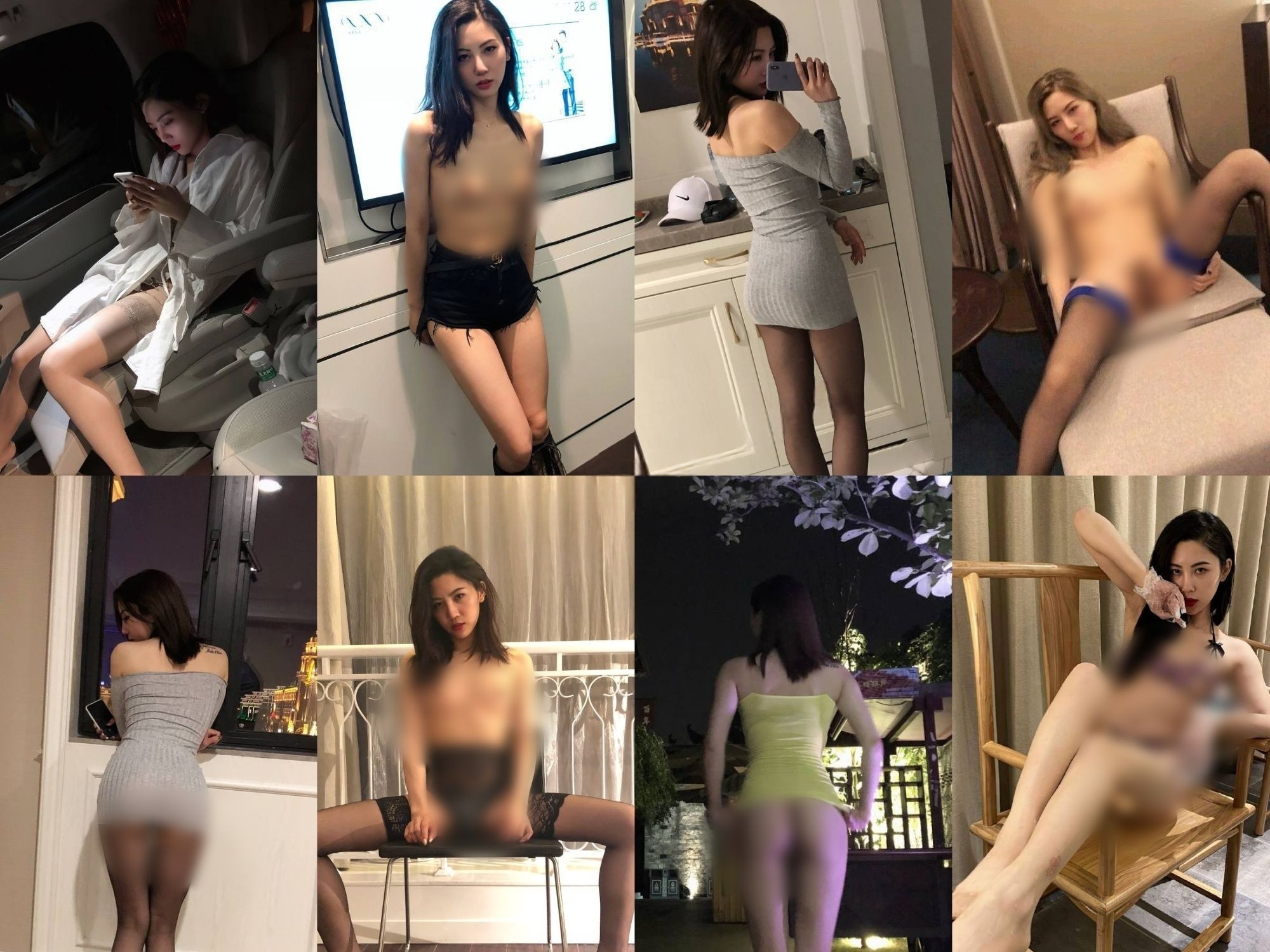 【抖音】超美身材御姐网红【芥末小章鱼】大尺度视图私拍【96P10V】【213M】