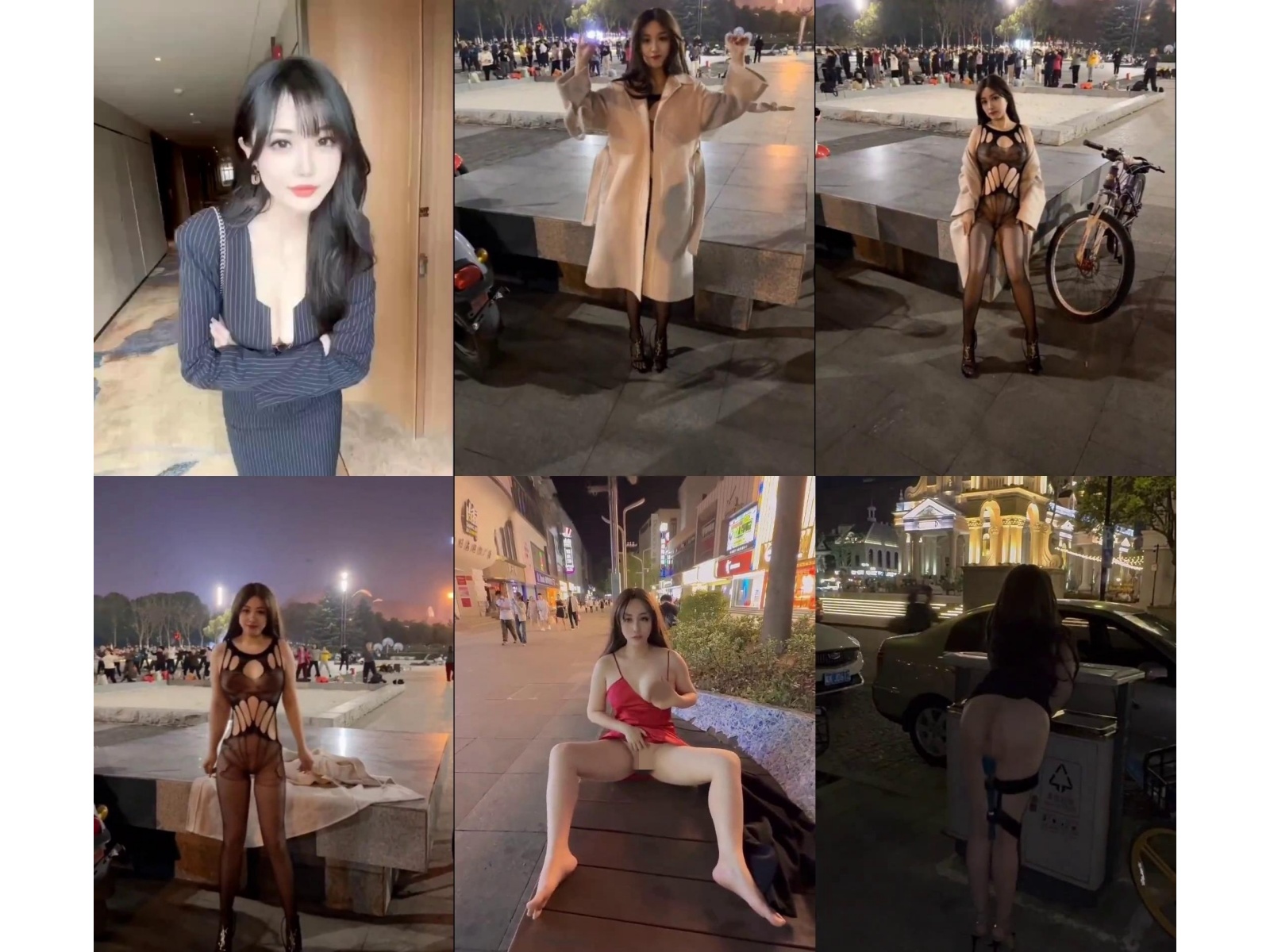 ❤️【阿罗拉】户外露出博主 不惧走光调戏路人疯狂露出【57V】【1.66G】