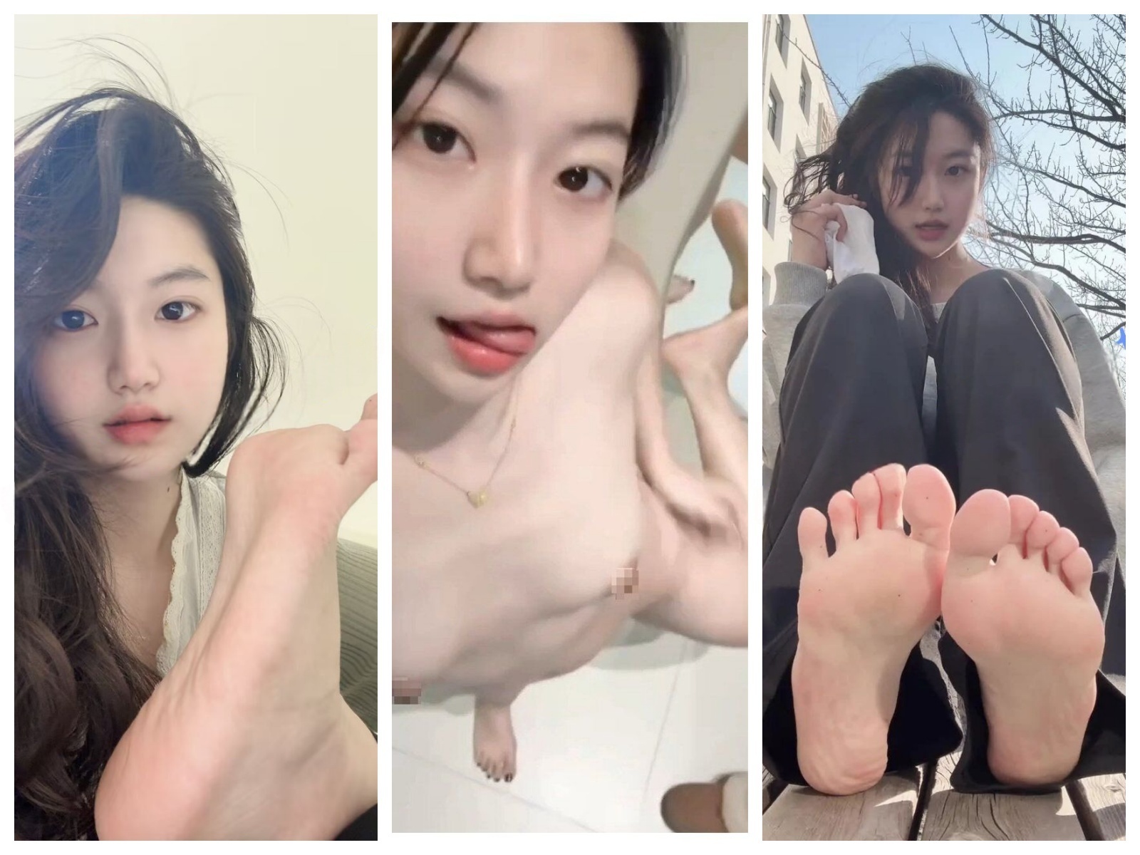 【定制】清纯丝足女神【小佳甜心】超大尺度露脸三点定制【7V】【675M】