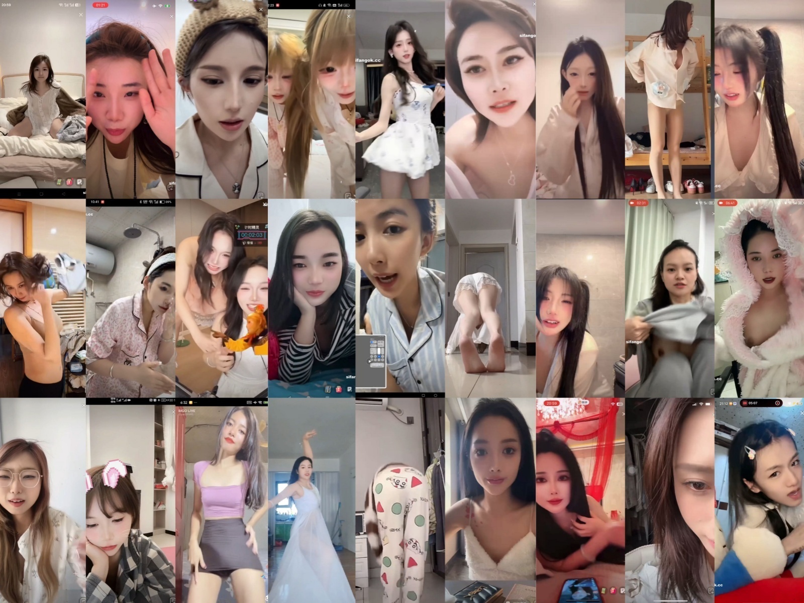 【抖音网红闪现】闪现 露点 内衣 内裤 掰穴 各种精彩瞬间15【576V】【9.93G】