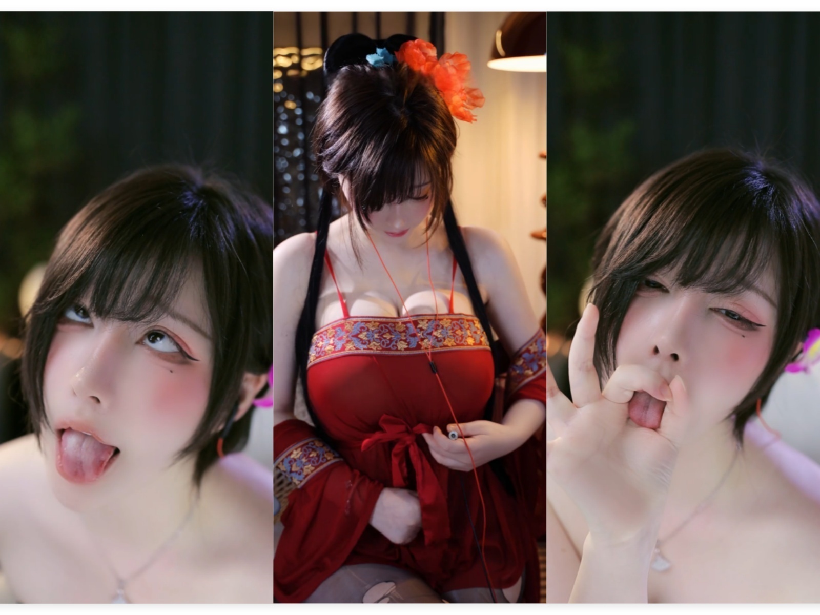 ❤️B站【一色雨】会员ASMR圣女剧场 倒计时 舔耳【4V】【2.6G】