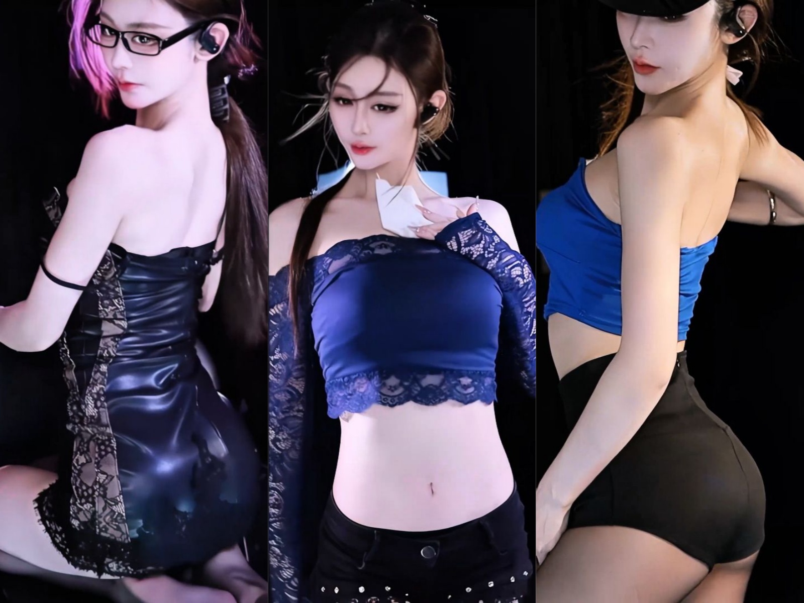 【虎牙】月亮 S型美女超辣骚舞精选8V，首次发布【8V】【1.01G】