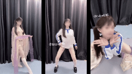 【重磅】大学舞蹈生【小乔（以安）】最新付费 有一部3分钟【11V】【514M】