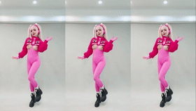 超强定制-2 cosplay裸舞+长双马尾+全身+靴子+动感韩舞【喵吉】【1V】【198M】 9