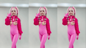 超强定制-2 cosplay裸舞+长双马尾+全身+靴子+动感韩舞【喵吉】【1V】【198M】 6