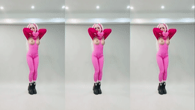 超强定制-2 cosplay裸舞+长双马尾+全身+靴子+动感韩舞【喵吉】【1V】【198M】 7