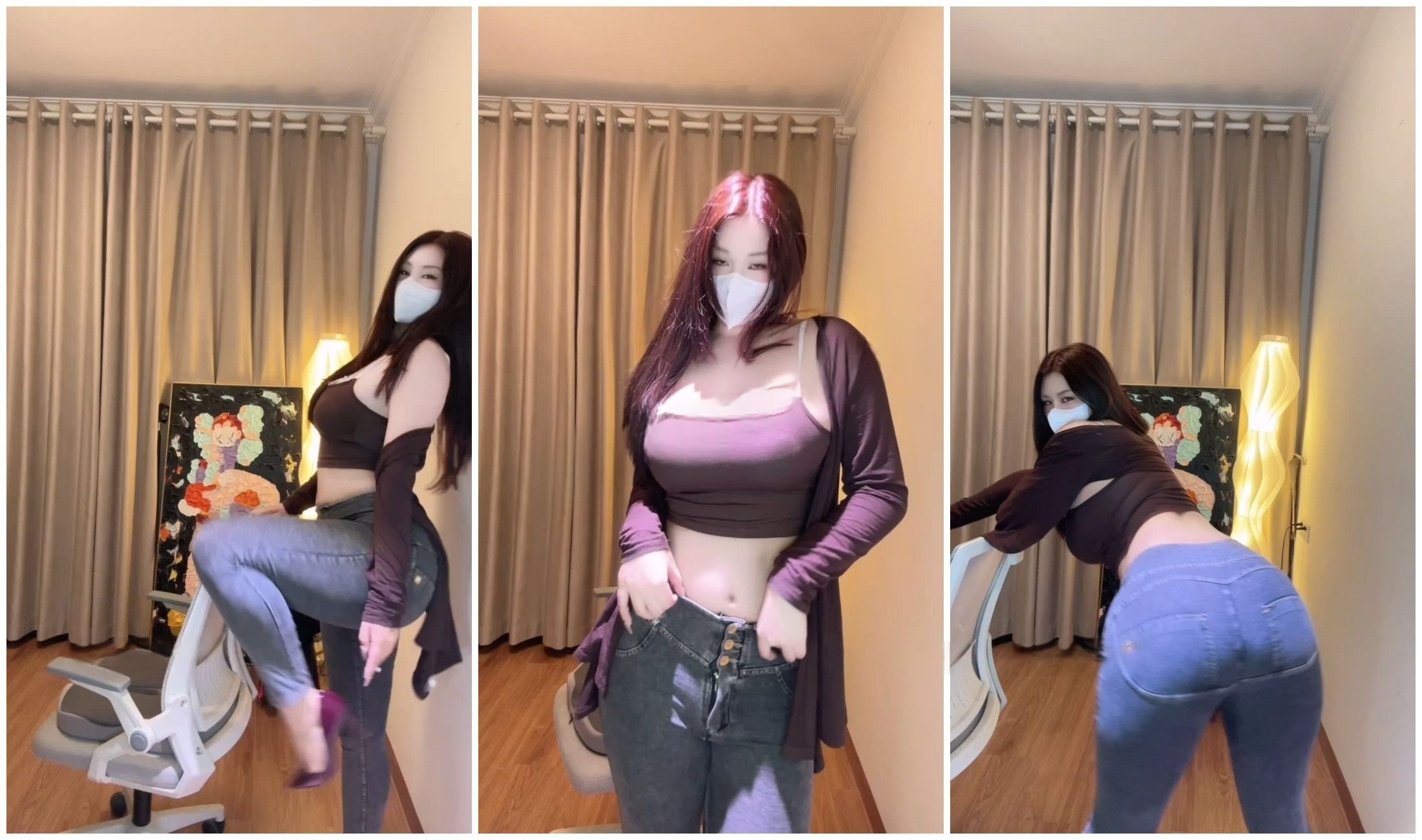 【快手福利】【金金洋 橘络 汤老师】巨乳骚舞抖奶【23V22P】【372M】
