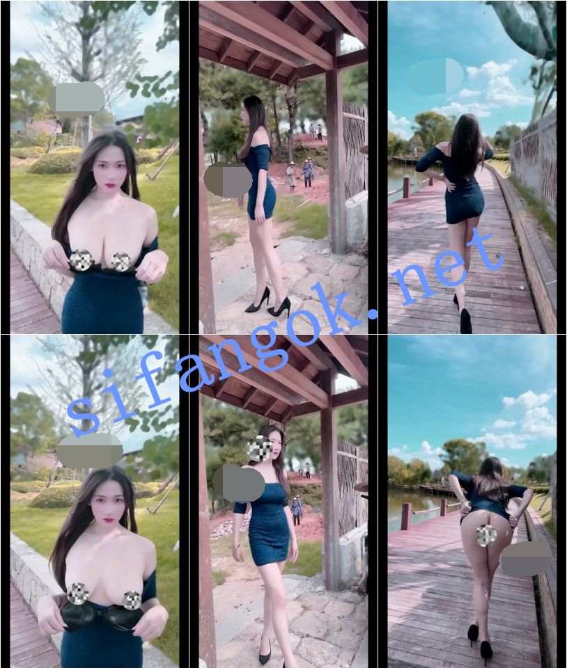 抖音 可可西-2 顶级美女 户外公园 脱衣脱裤 勾引 撒尿等【29V14P】【1.13G】 6