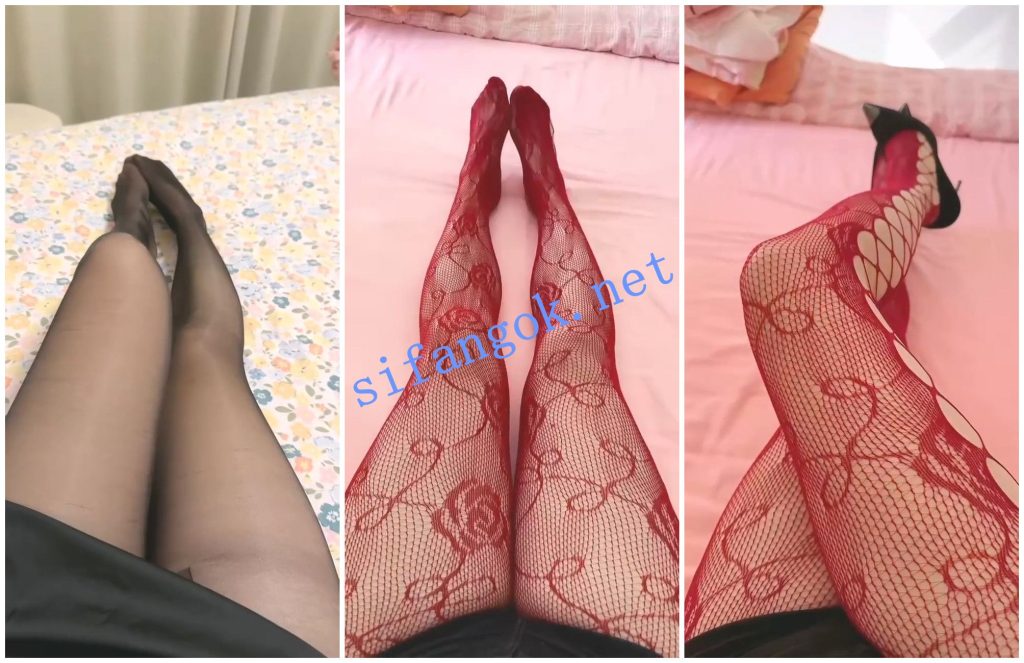 【快手福利】丝袜熟女【咝控结目】丝足丝袜骚脚诱惑【20V】【197M】 8