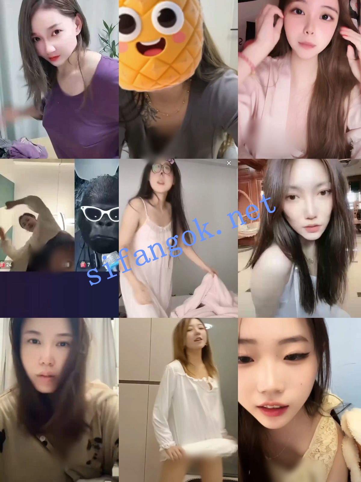 【抖音网红闪现】闪现 露点 内衣 内裤 各种精彩瞬间06【669V】【10.4G】