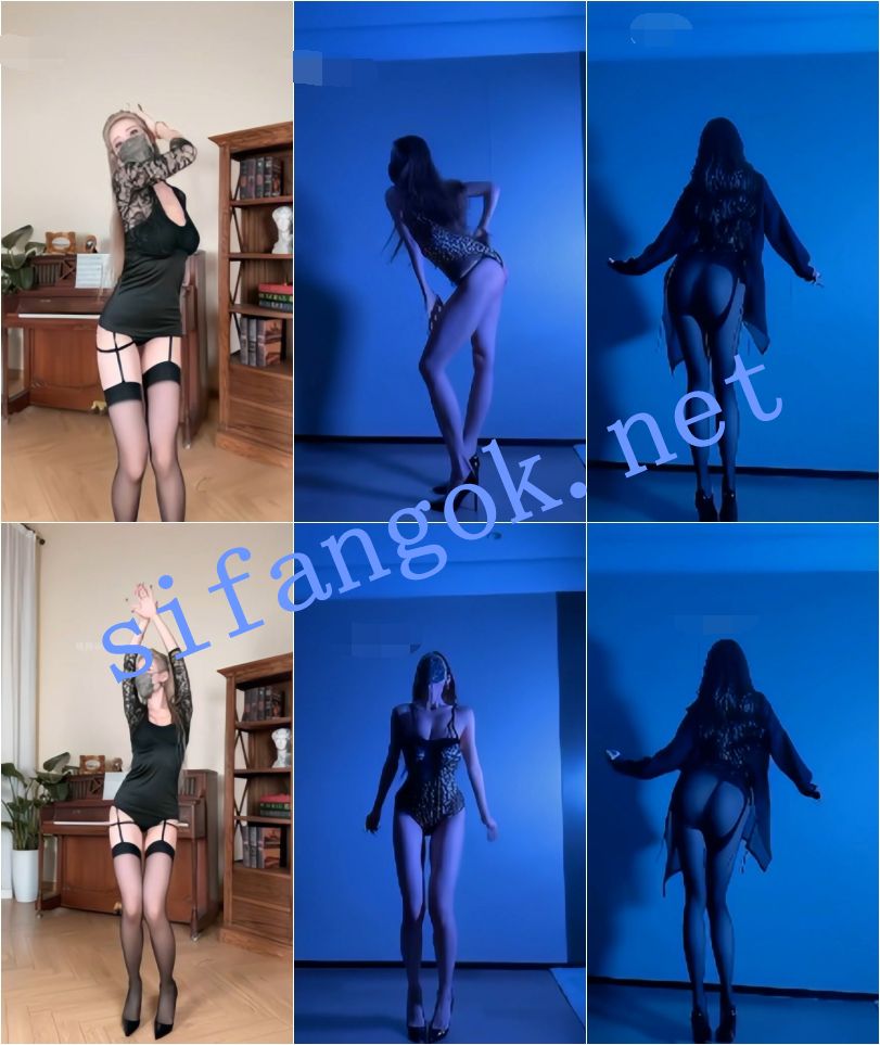 抖音 爱跳舞的小野猫-2 140万粉 大尺度节奏骚舞 最全【55V】【864M】