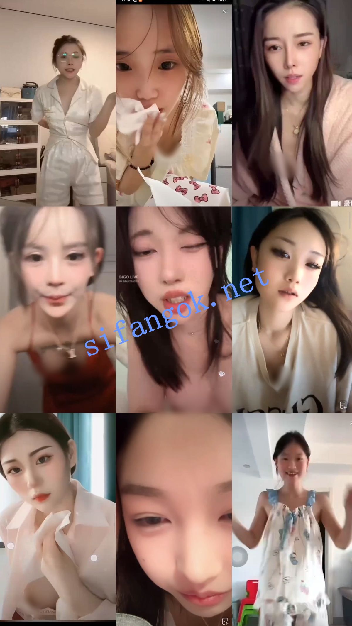 【抖音网红闪现】连麦PK 闪现露点 露穴 露毛 内裤 乳头等01【698V】【12.9G】