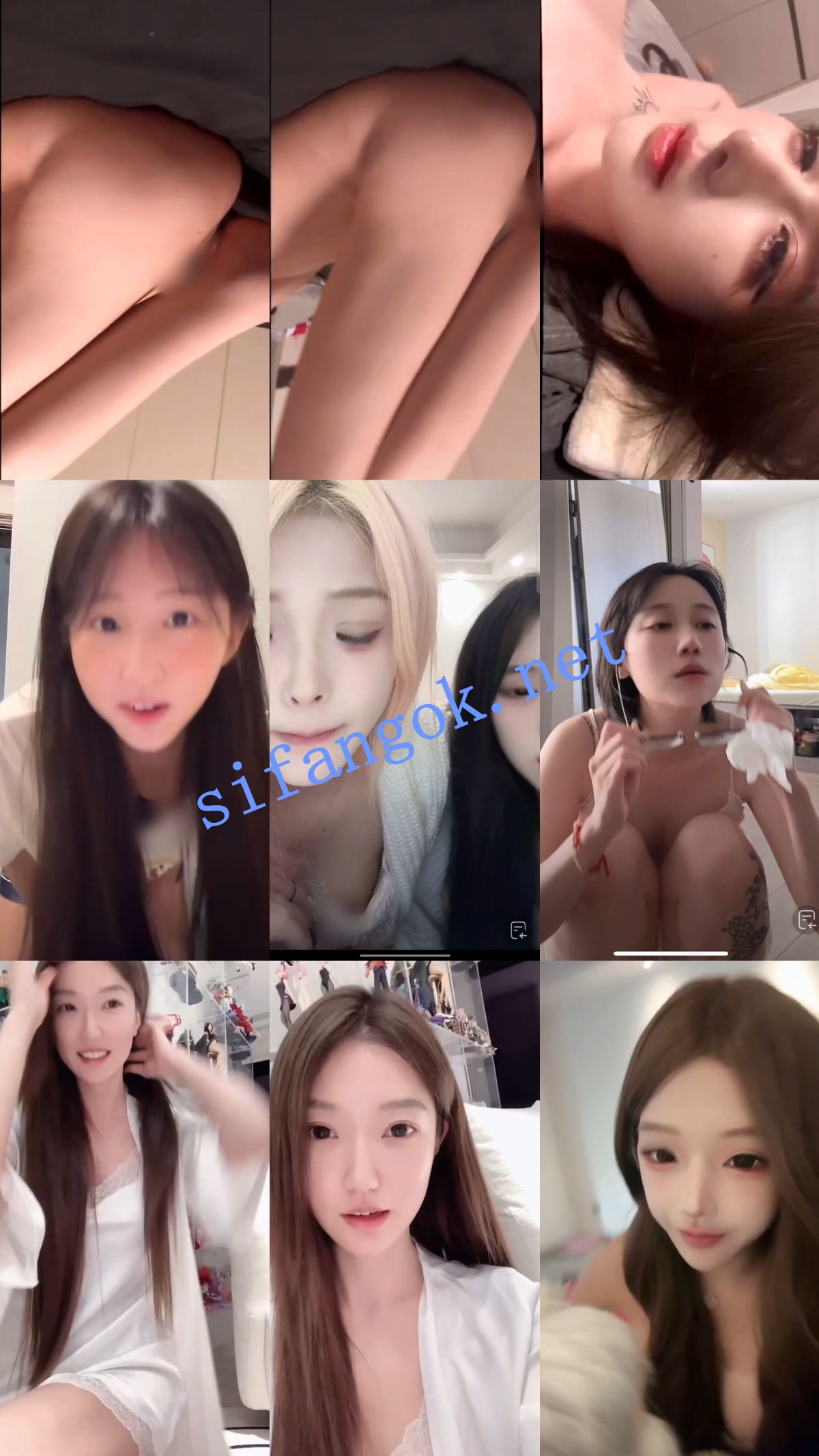 【抖音网红闪现】连麦PK 闪现露点 露穴 露毛 内裤 乳头等01【698V】【12.9G】