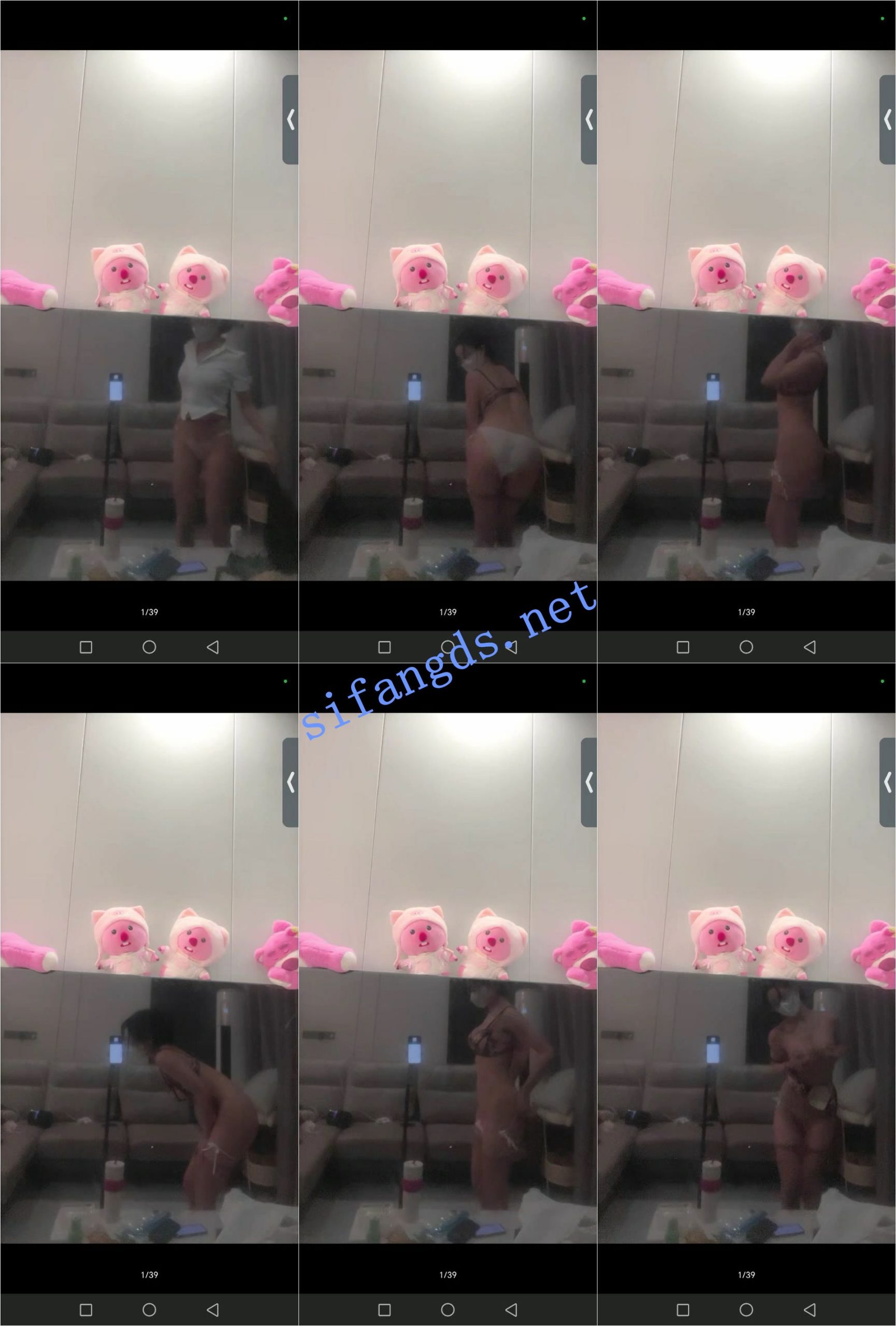 抖音 琳lin-3 极品美女 当众脱衣脱裤 换衣服 尺度超大【13V】【495M】