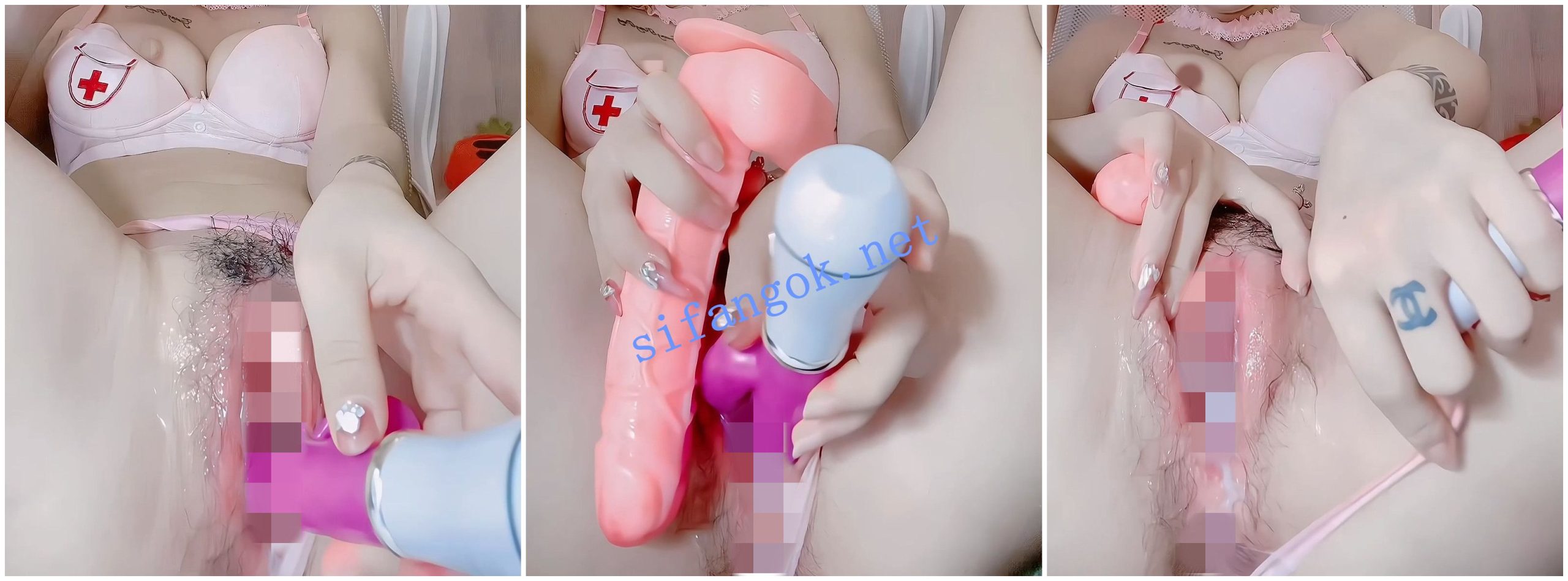 【花椒福利】极品满背纹身粉穴【^•͈༝•^ฅ】自X骚舞【10V】【1.79G】