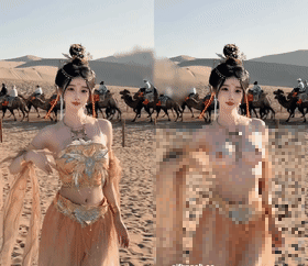 【AI重磅】 姜姜几 金小川最新整理10期网红脱衣舞蹈+日常【10V】【1.970G】