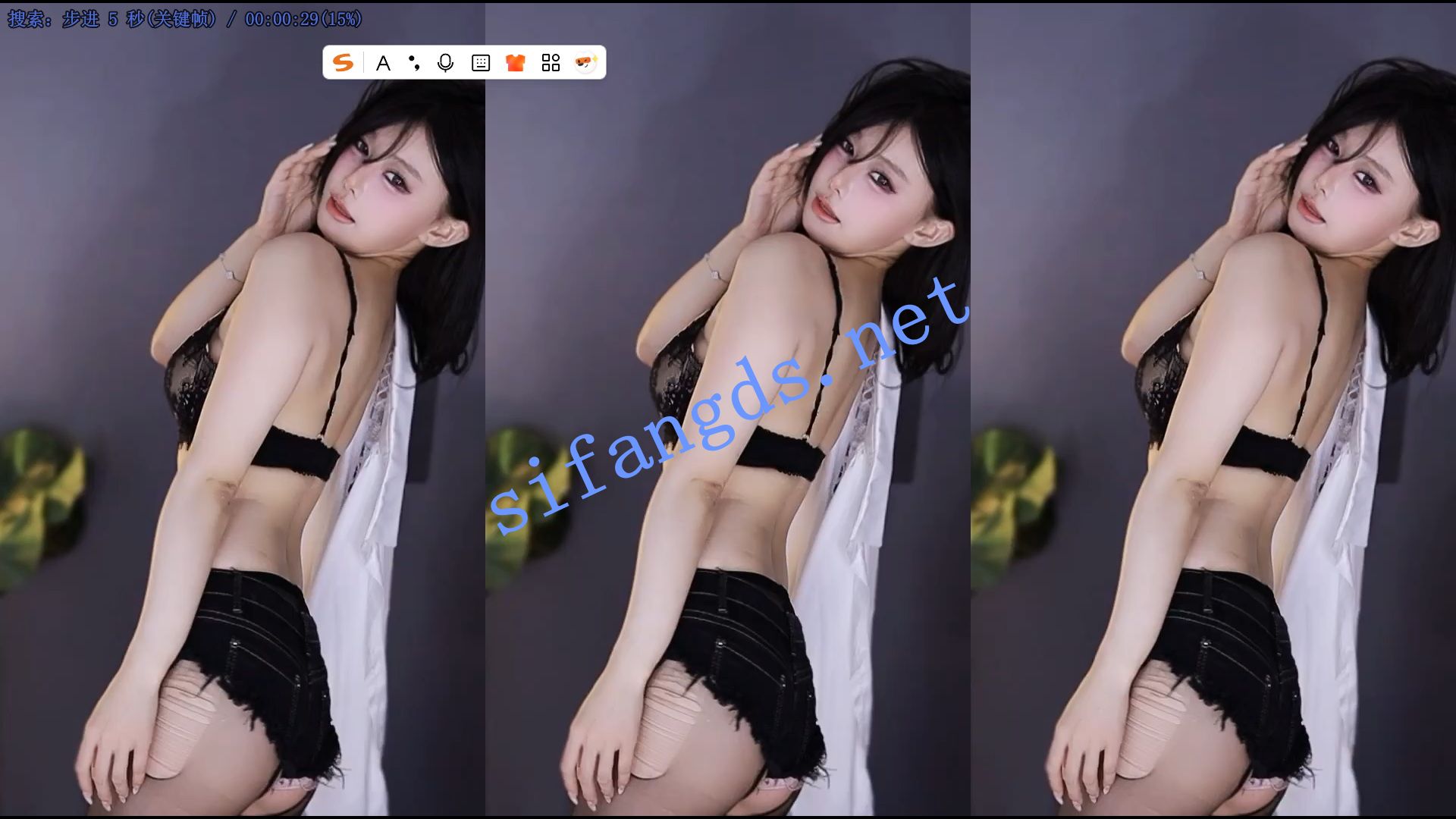 【网易CC】小C甜，收费定制内衣骚舞6V，尺度突破【6V】【1.01G】