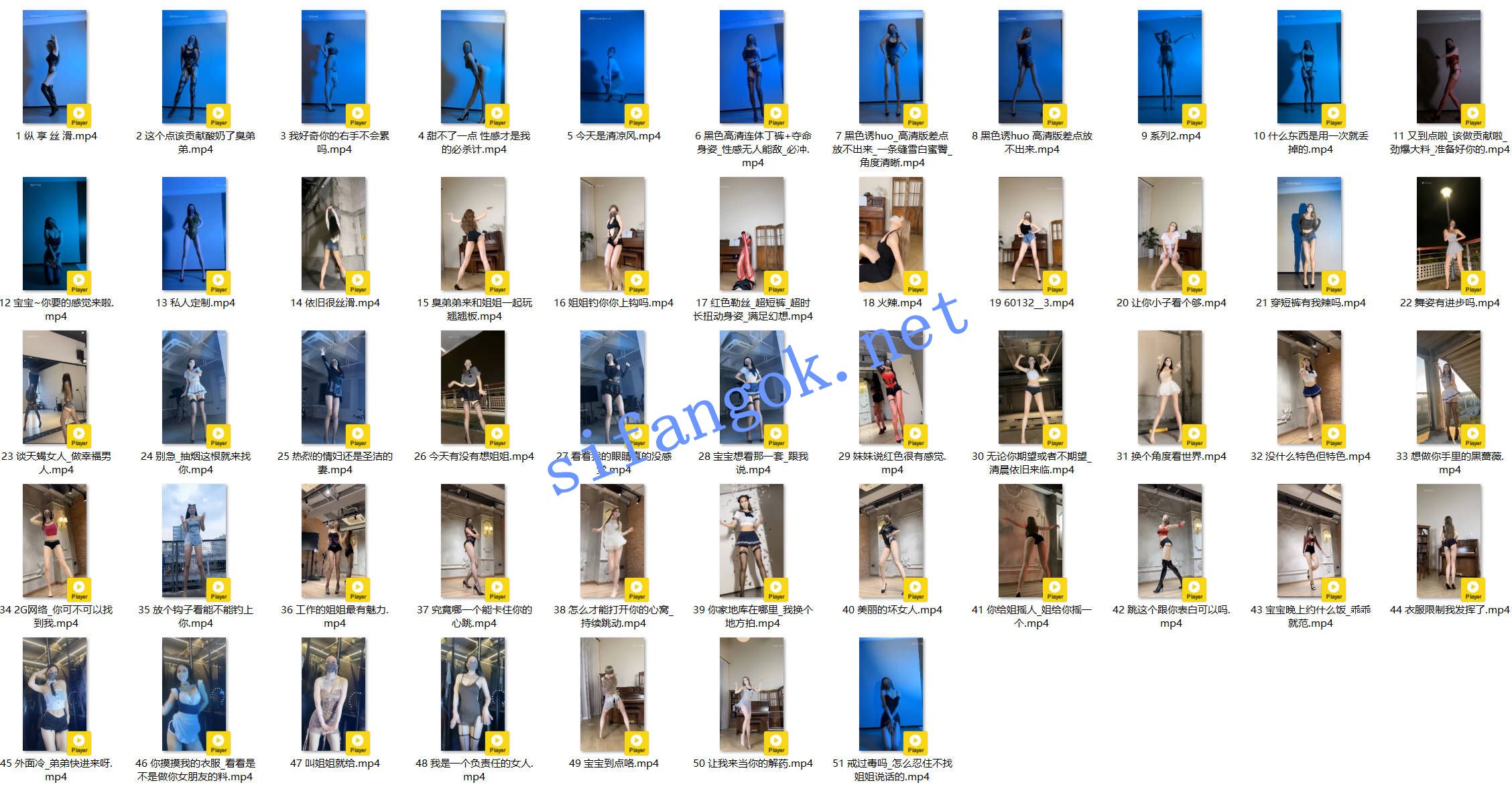 抖音 爱跳舞的小野猫 140万粉 大尺度节奏骚舞 最全【51V】【830M】