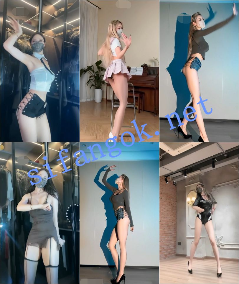 抖音 爱跳舞的小野猫 140万粉 大尺度节奏骚舞 最全【51V】【830M】