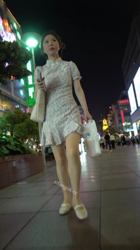 【永久专享】【WaltzCD】华尔兹2023系列之24碎花裙肉丝腿妹【1V】【864M】