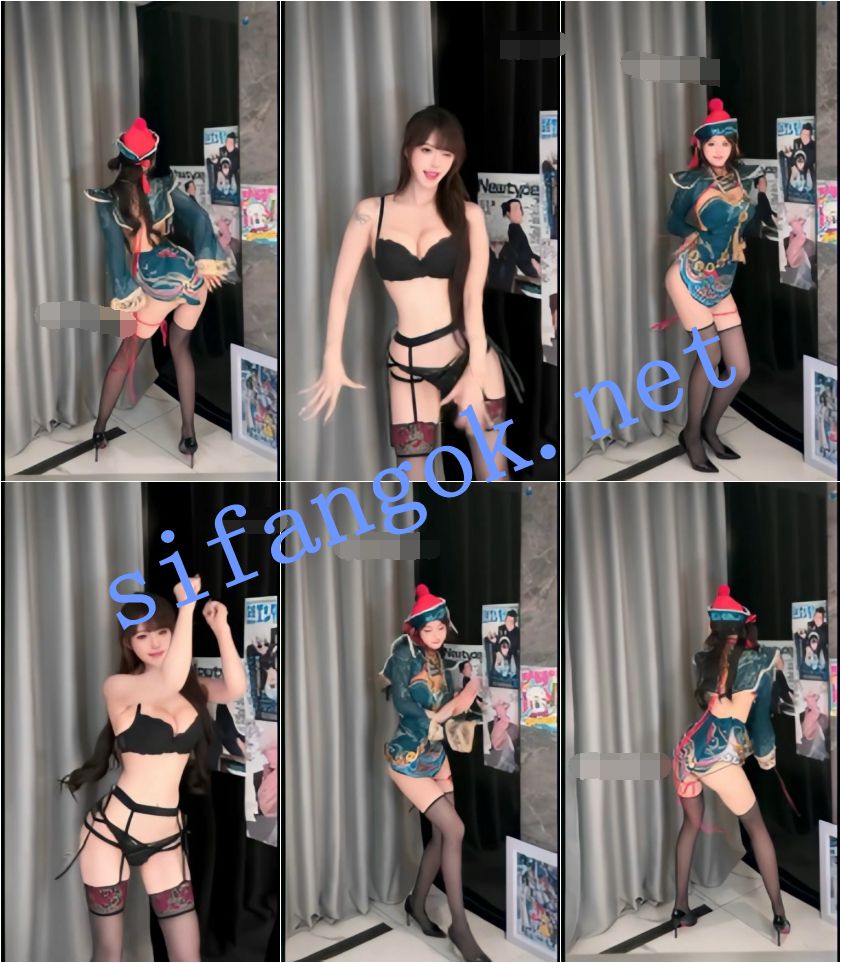 抖音 超蓝布罗莉-2 300万粉 顶级 大尺度节奏骚舞 洗澡【40V】【329M】