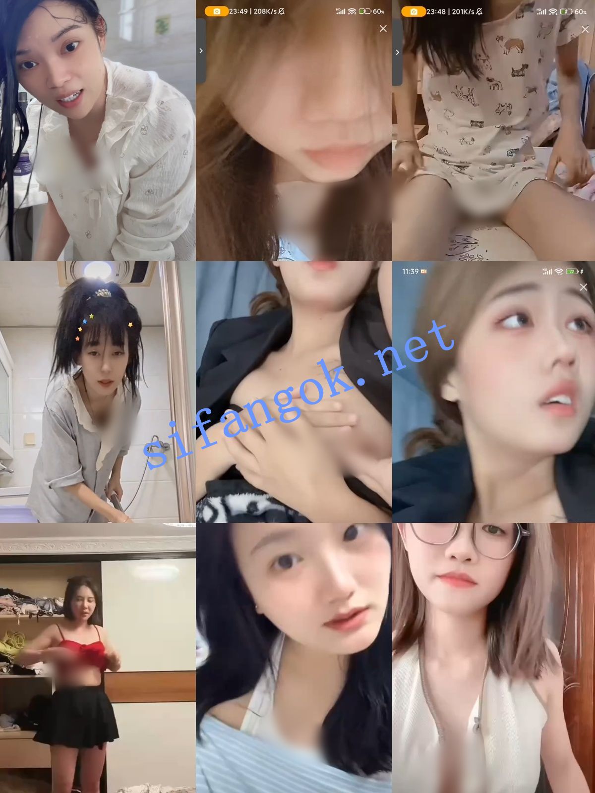 【抖音网红闪现】闪现 露点 内衣 内裤 各种精彩瞬间06【669V】【10.4G】