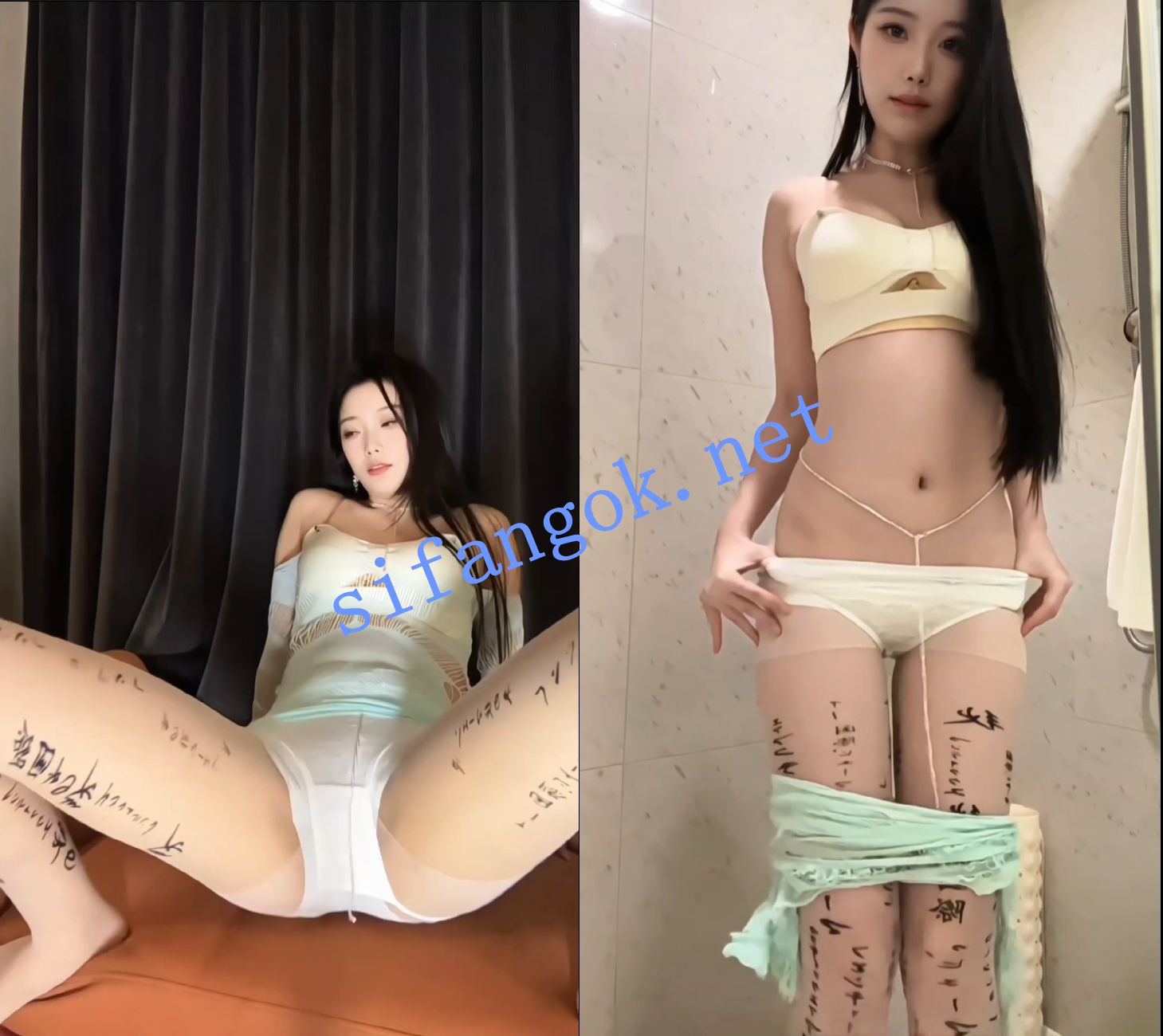 【抖音】圈圈吖 百万粉丝 内裤骆驼趾 揉胸 定制【1V】【275M】