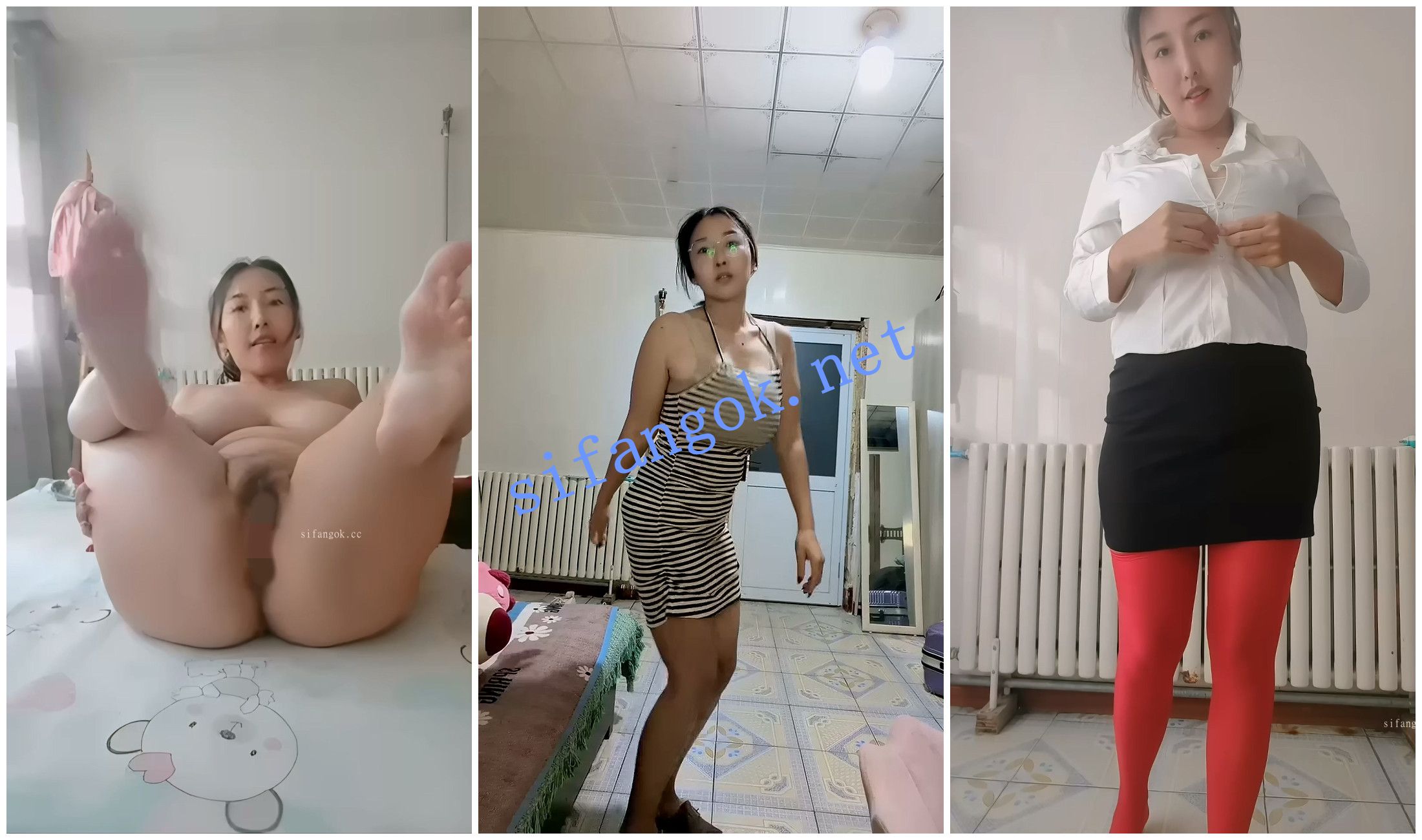 【快手福利】巨乳大奶少妇【李恬恬】全裸抖奶脸穴同框XO【27V】【2.96G】