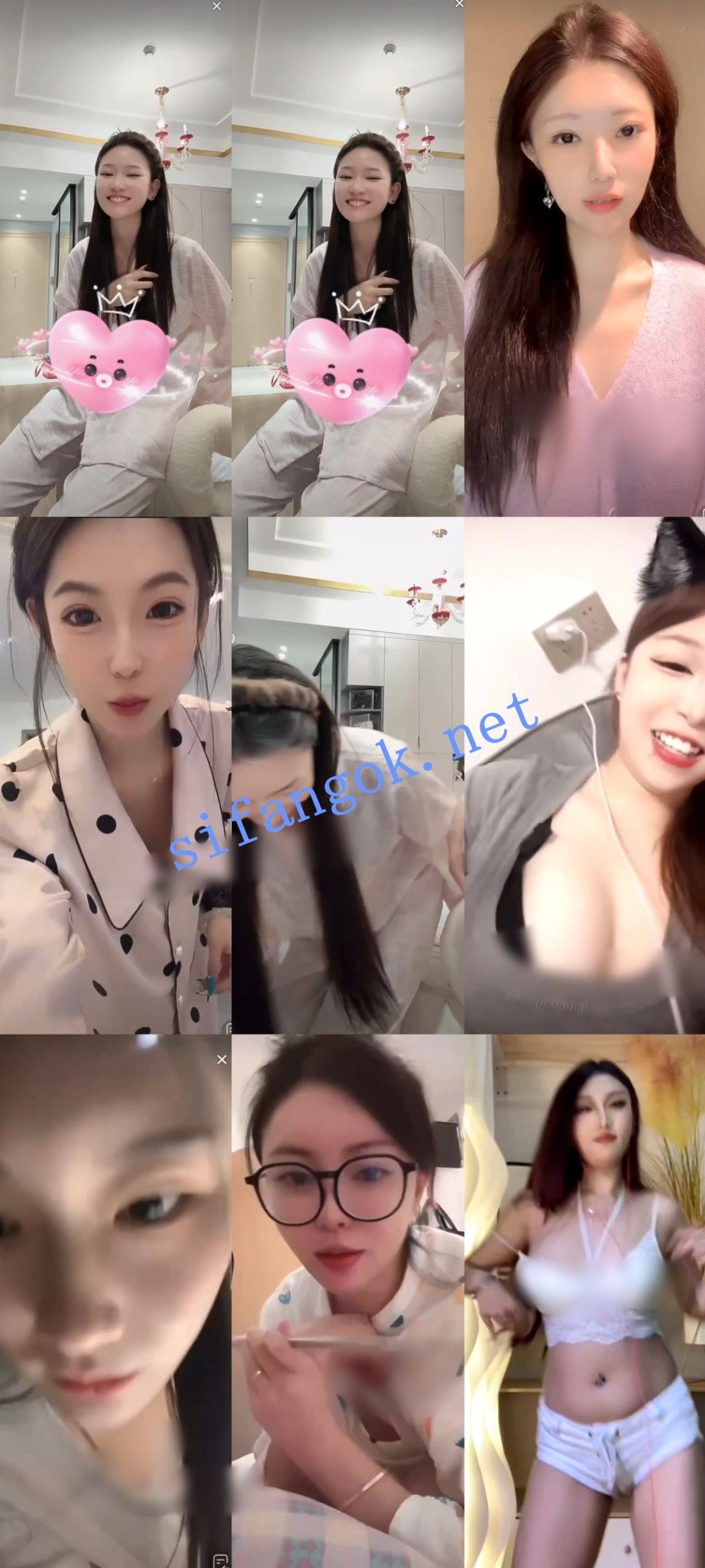 【抖音网红闪现】闪现露点 露穴 内衣内裤 各种精彩瞬间03【52P602V】【10.8G】