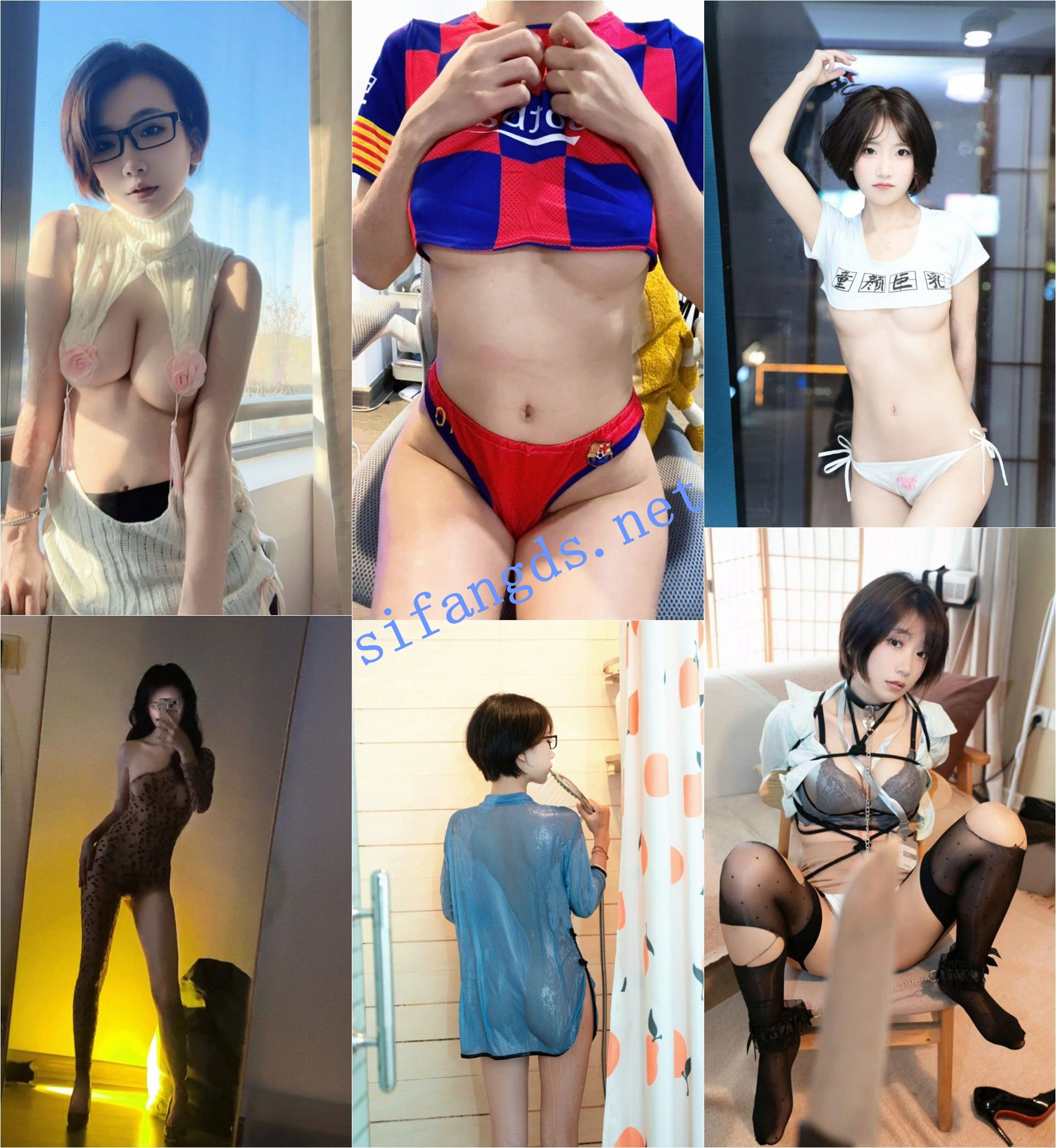 B站 花生-牛轧糖 18万粉 端庄高贵眼镜御姐 大尺度反差合集【92P3V】【32M】