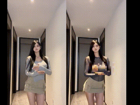 ❤️【AI脱衣精品自制】抖音网红-阿硕小丸子裸舞【34V】【424M】