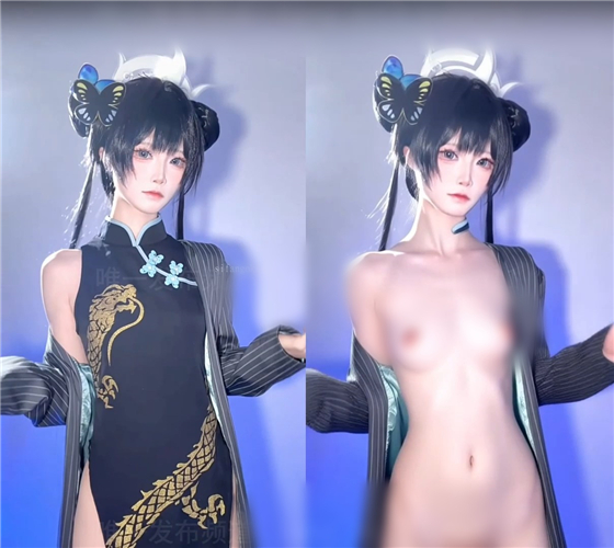 超能！AI脱衣网红美女万象合集 抖音风去衣裸舞对比 第七篇【230V】【1.58G】