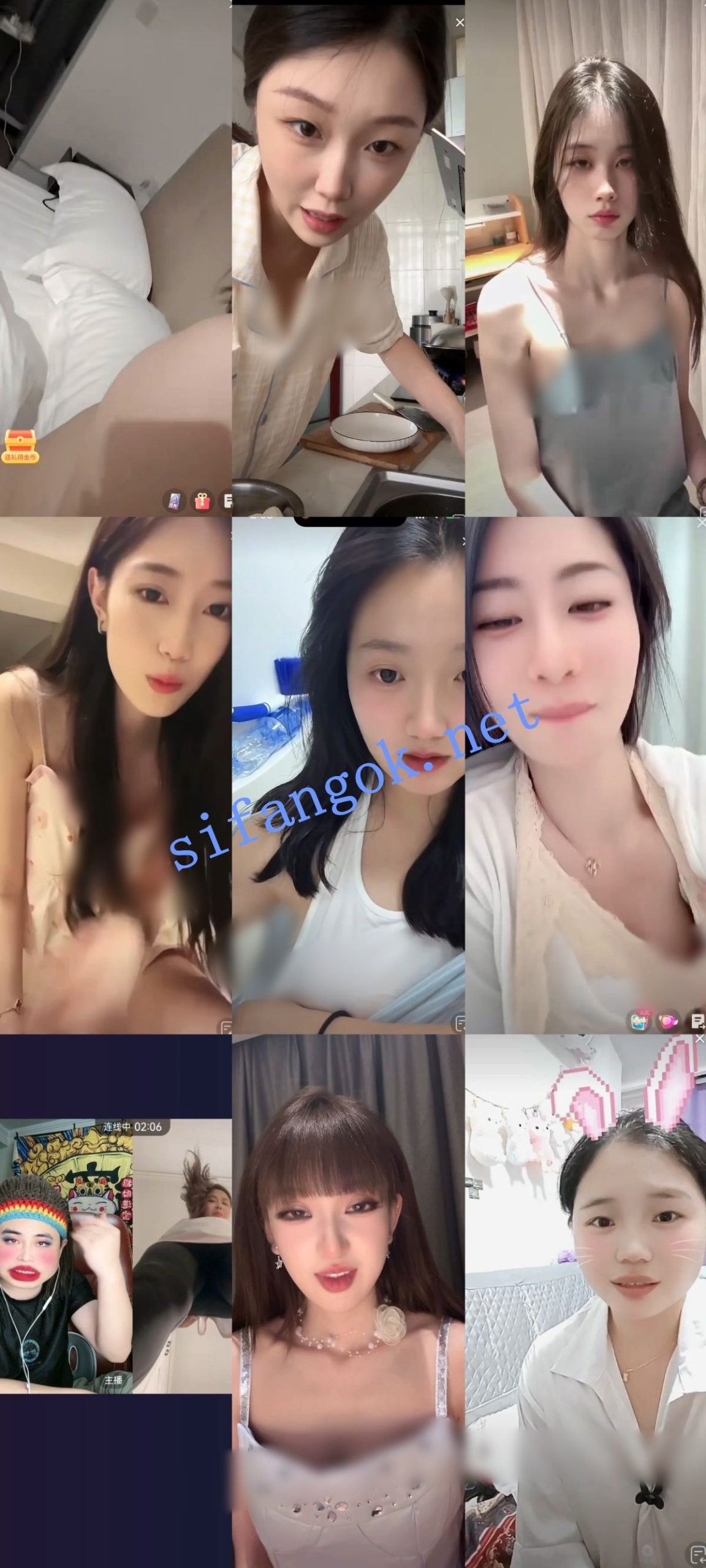 【抖音网红闪现】闪现露点 露穴 内衣内裤 各种精彩瞬间03【52P602V】【10.8G】