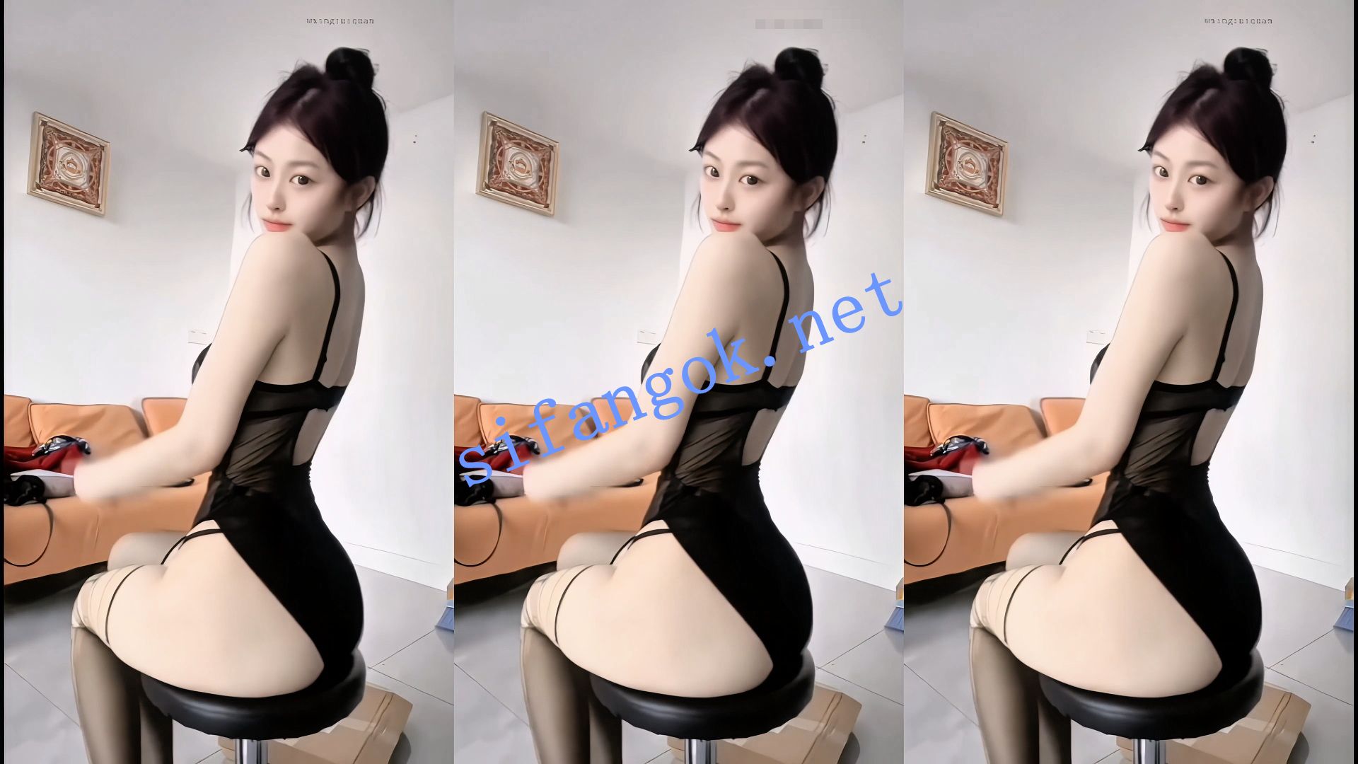 【抖音】强妈，70万粉网红主播 性感内衣福利短视频剪接版【1V】【140M】