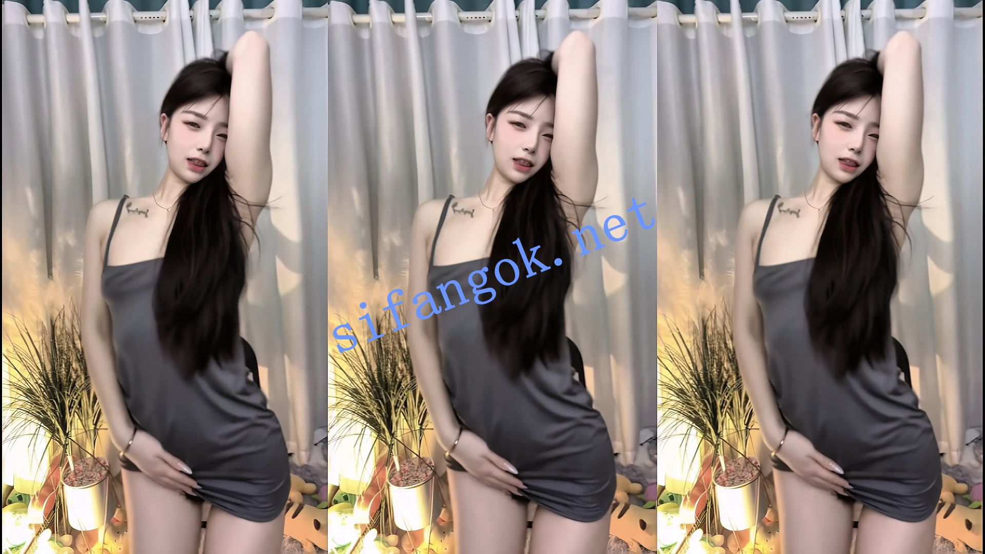 【BIGO】泡芙 直播大开露逼3V 如砍瓜切菜轻松简单【3V】【228M】