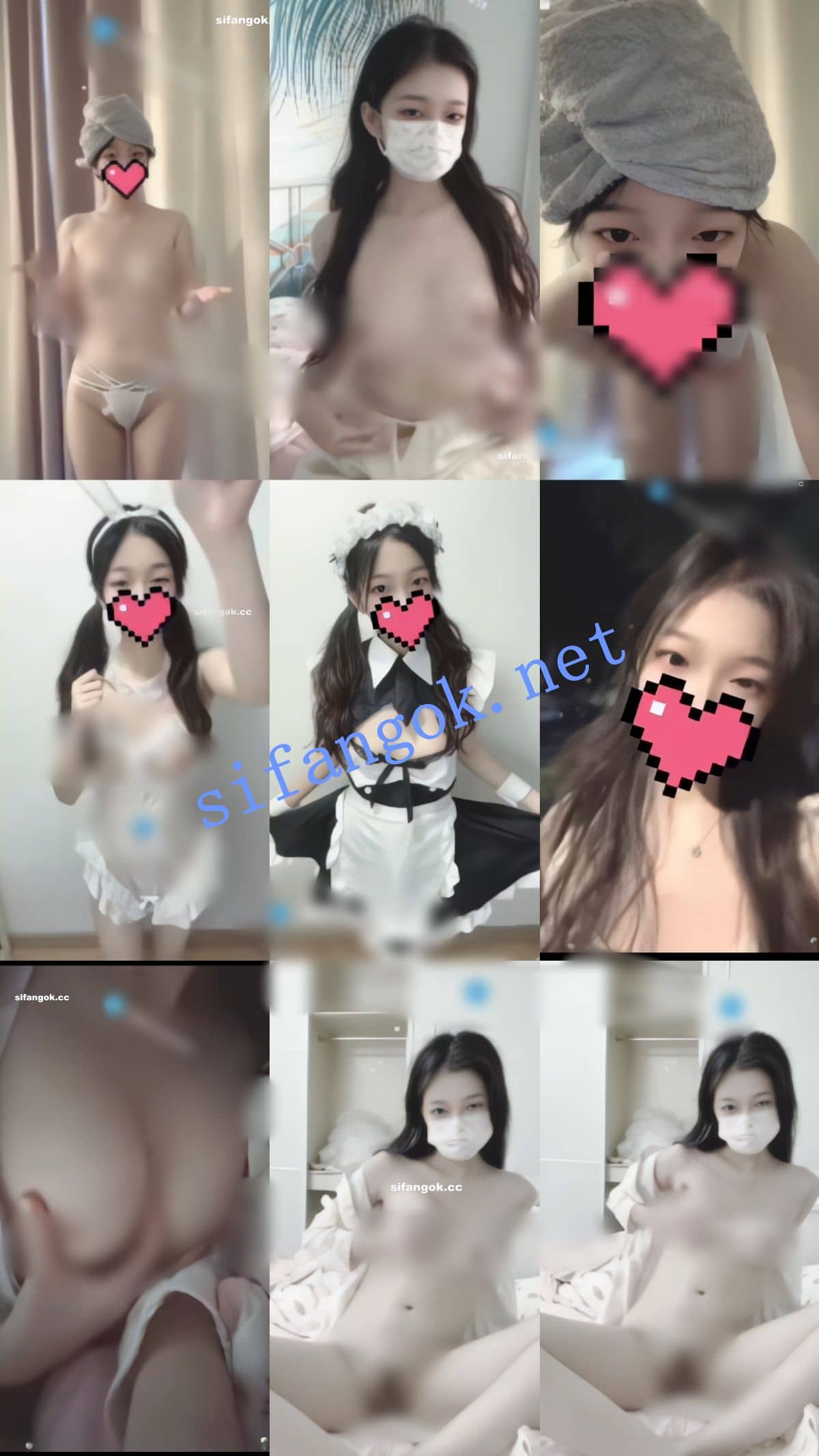 【重磅】推特萌妹【淘气小丸 乃心】大尺度付费私拍视频【96V】【844M】