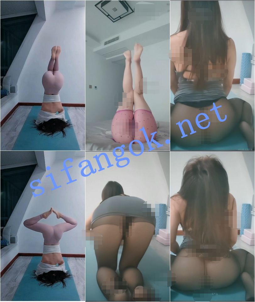 抖音 露西瑜伽健身 20万粉 蜜桃臀 露点自慰 骚舞等【8V】【270M】