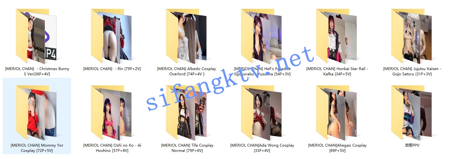 ❤️新加坡网红meriol_chan高价11套大尺度写真+自慰PPV大礼包【624P49V】【9.88G】