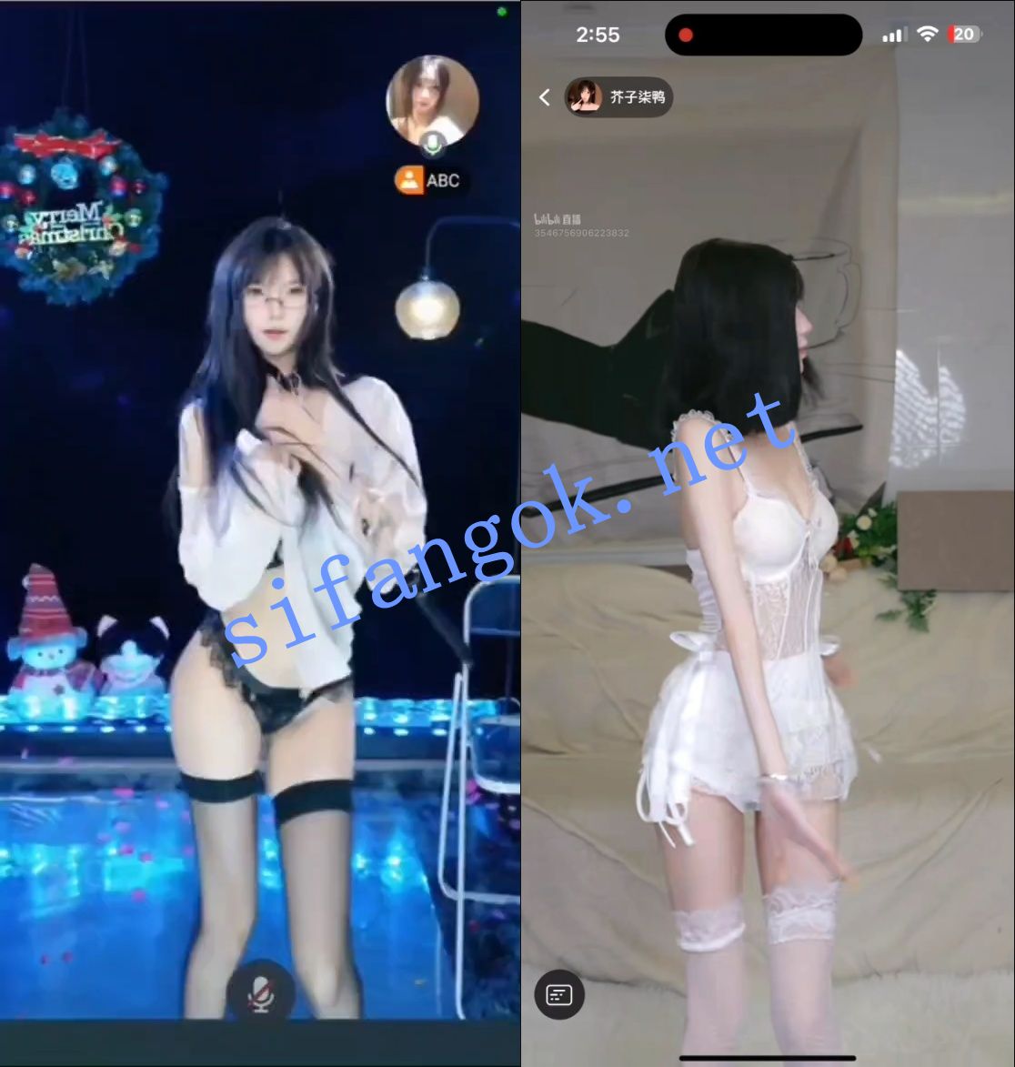 【B站】芥子柒鸭 情趣内衣 丁字裤 露葡萄鲍鱼 定制【3V】【285M】